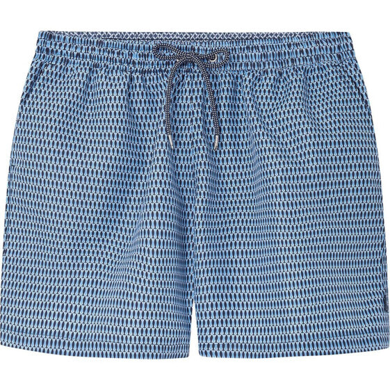 HACKETT Fish Geo Swimming Shorts