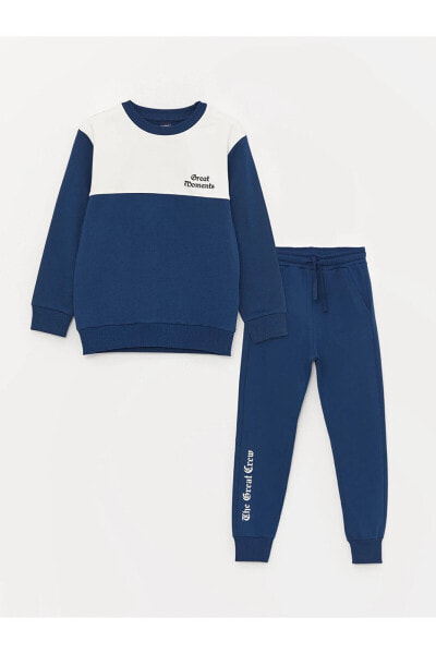 Пижама LC WAIKIKI Boys Bike Print Sweatshirt & Joggers