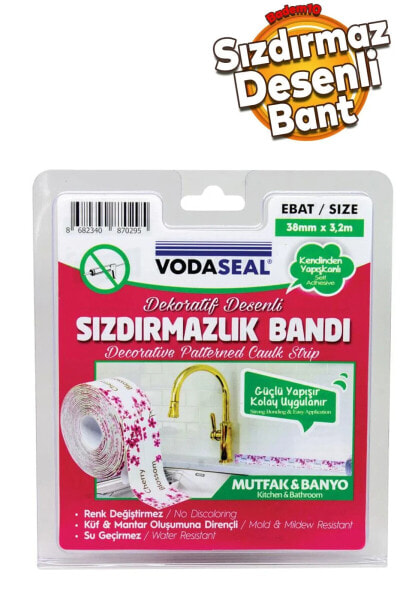 Sızdırmazlık Bandı 38mm 3,2mt Pembe