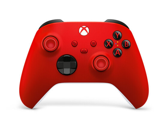 Microsoft Pulse Red - Gamepad - Xbox - Xbox One - Xbox Series S - Xbox Series X - D-pad - Analogue / Digital - Wireless - Bluetooth/USB