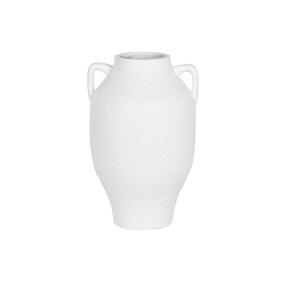 Vase Home ESPRIT White Fibreglass 30 x 30 x 46 cm