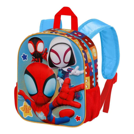 KARACTERMANIA Marvel Spiderman Three Small 3D backpack