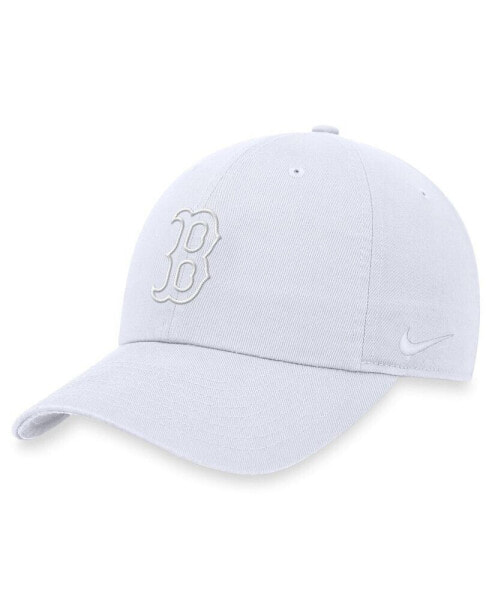 Men's White Boston Red Sox Club Adjustable Hat