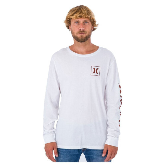 HURLEY Evd One&Solid Icon long sleeve T-shirt