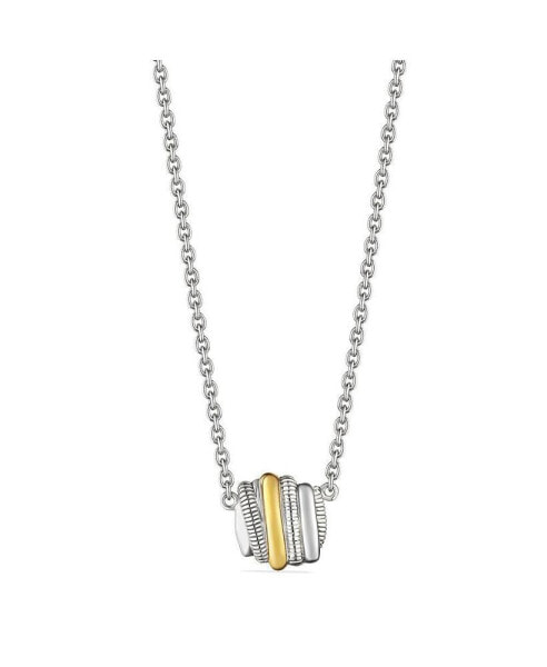 Eternity Highway Necklace with 18K Gold