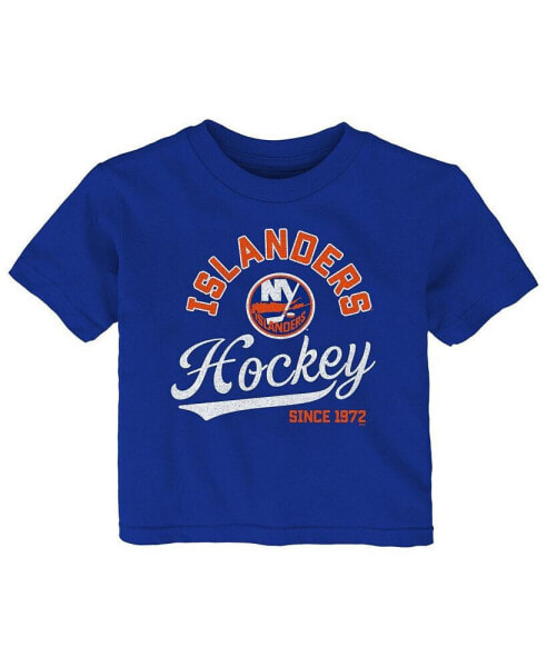 Infant Boys and Girls Royal New York Islanders Take The Lead T-shirt