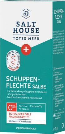 Pflegecreme Schuppenflechte Salbe Totes Meer Therapie, 75 ml