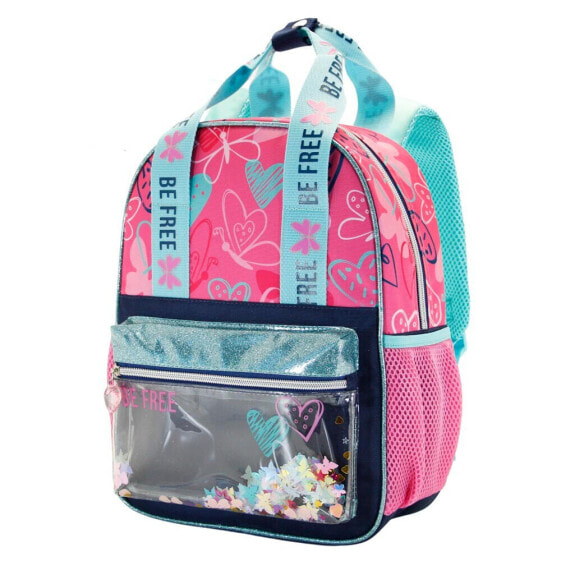 OH MY POP Small Glitter Be Free Backpack
