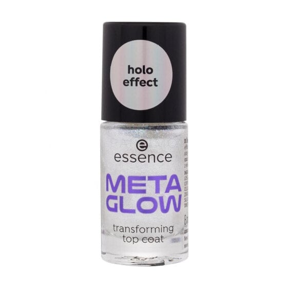 Essence Meta Glow Transforming Top Coat 8 ml nagellack für Frauen