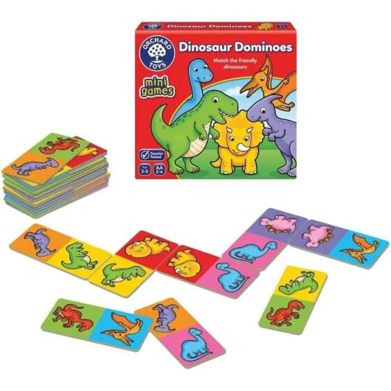 Domino-Dinosaurier Klassisches Spiel ORCHARD