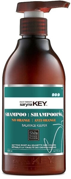 Shampoo zur Neutralisierung des Orangestichs im Haar - Saryna Key No Orange Shampoo 300 ml