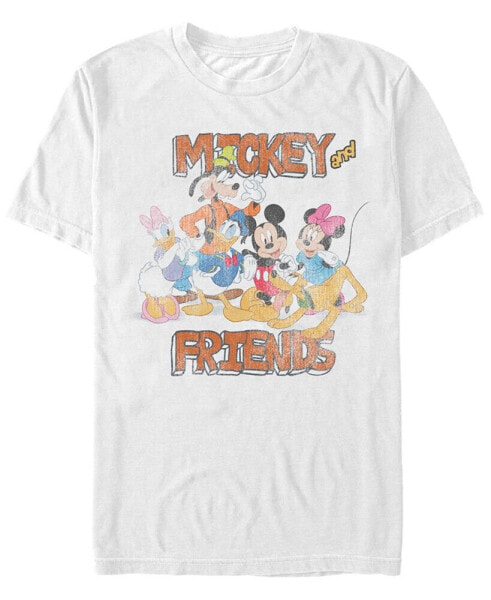 Men's Mickey Classic Mickey and Friends Short Sleeve T-shirt