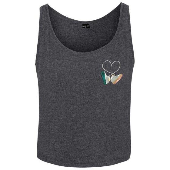 MISS TEE Kicks Love Emb sleeveless T-shirt