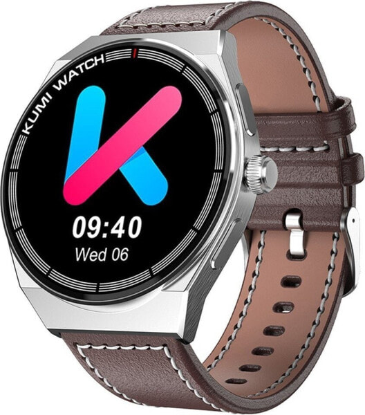 Smartwatch Kumi GT5 Max Brązowy (KU-GT5M/SR)