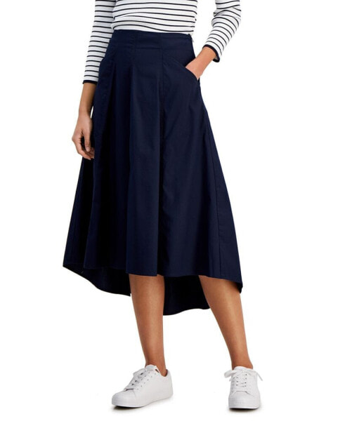 Women's High-Low Midi Skirt