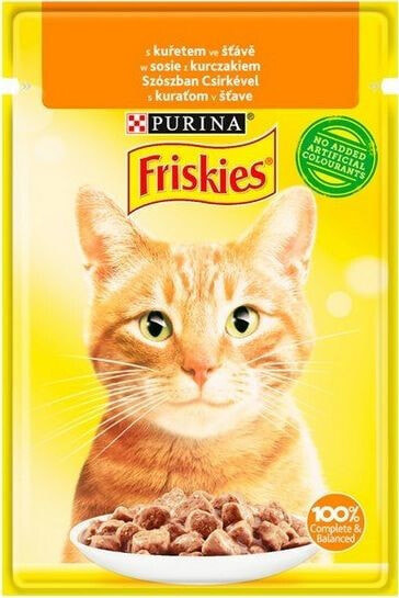 Nestle FRISKIES KOT sasz.85g KURCZAK SOS /26