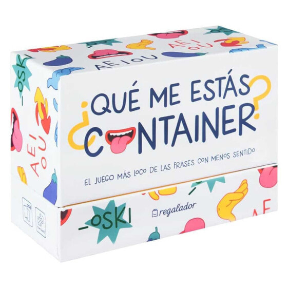 Настольная игра REGALADOR Qué Me Estás Container - Детская игра для компании
