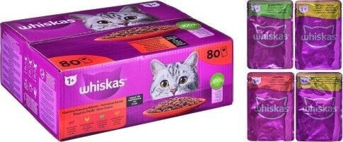 Whiskas saszetki mix w sosie dla kota 80x85g