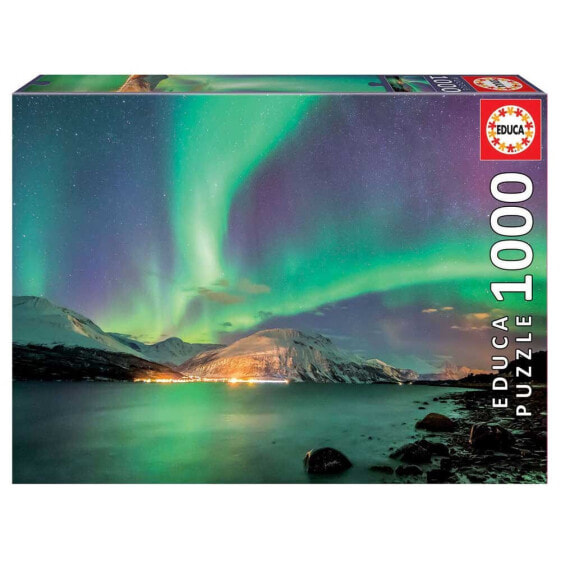 EDUCA BORRAS 1000 Pieces Aurora Boreal Wooden Puzzle