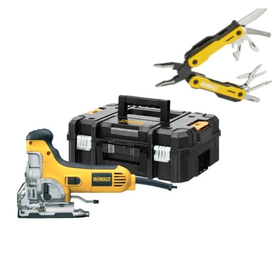 DeWalt Pendelhub-Stichsäge DW333KT-QS 701 Watt in T-Stak-Boxx II + gratis Multifunktionswerkzeug