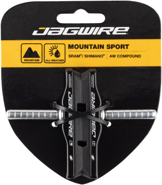 Тормозные колодки Jagwire Mountain Pro Cantilever, черные