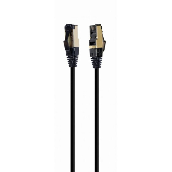 FTP Category 6 Rigid Network Cable GEMBIRD PP8-LSZHCU-BK-1M Black 1 m