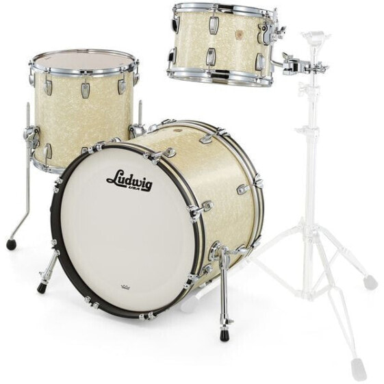 Ludwig Classic Maple Downbeat V.White