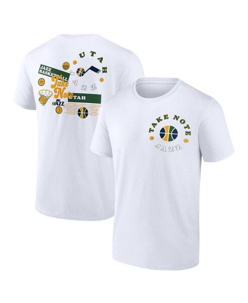 Men's White Utah Jazz Street Collective T-shirt