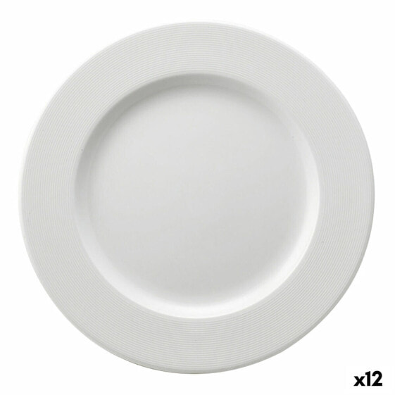 Блюдо для десертов Ariane Orba Керамическое Белое Ø 21 см (12 штук)