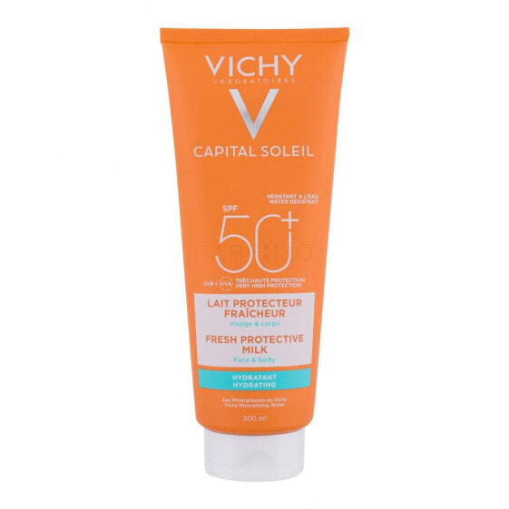 Vichy Capital Soleil Milk SPF50+ 300 ml sonnenschutz wasserfest unisex