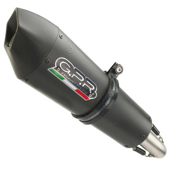 GPR EXHAUST SYSTEMS GP Evo4 Titanium Slip On Muffler F 800 GS 16-18 Euro 4 Homologated