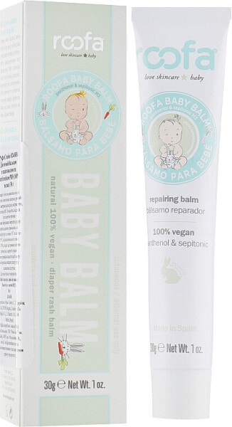 Veganer Körperbalsam für Babys mit Panthenol und Sepitonic