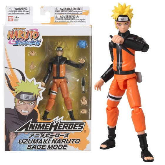 Фигурка Naruto Uzumaki Sage Mode Anime Heroes Series (Серия Аниме герои)