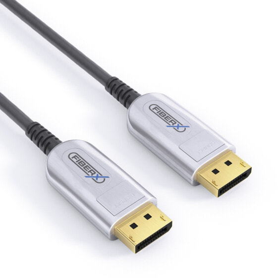 PureLink FX-I250-015 - 15 m - DisplayPort - DisplayPort - Male - Male - Gold