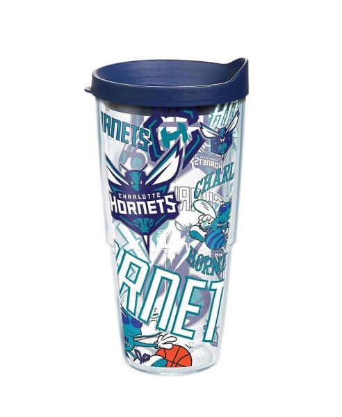 Charlotte Hornets 24 Oz All Over Classic Tumbler