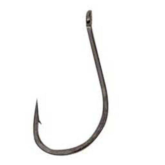 Крючок рыболовный Excalibur Carp Maggot Single Eyed Hook Black Nickel