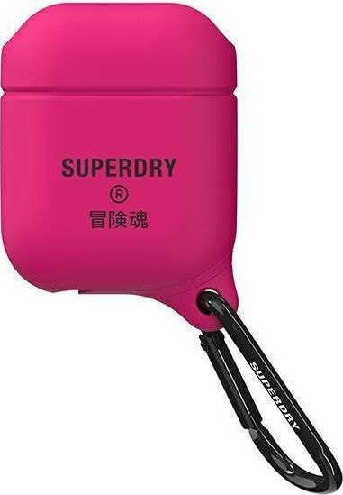 Аксессуары для наушников Superdry Etui ochronne Waterproof do AirPods 1/2 черные