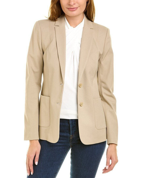 Elie Tahari Winnie Blazer Women's Brown 0