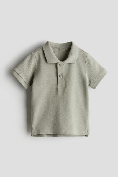 Cotton Pique Polo Shirt