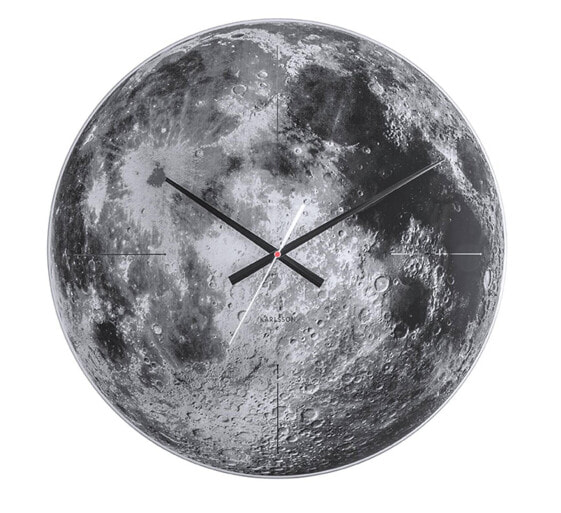 Wanduhr Moon