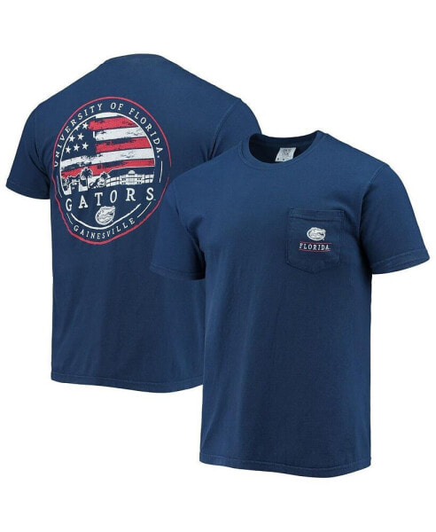 Men's Navy Florida Gators Campus Americana T-Shirt