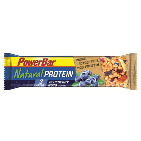 POWERBAR Natural Protein 40g Energy Bar Blueberry Nuts