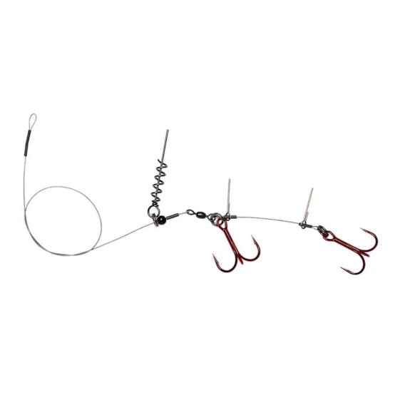 SAVAGE GEAR Linethru Corkscrew Rig Tied Hook