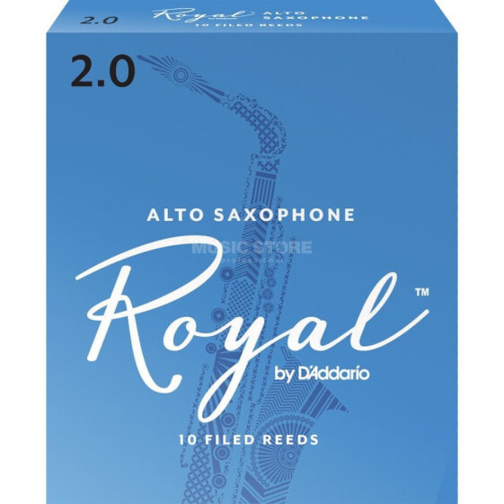 D'Addario Woodwinds Alto Saxophone Reeds 2 Box of 10