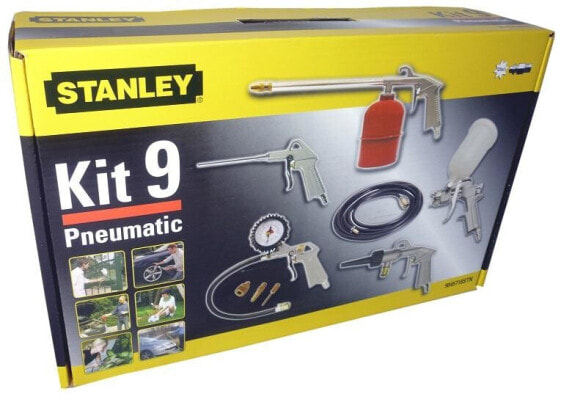 Набор пневматических инструментов Stanley 9 шт.