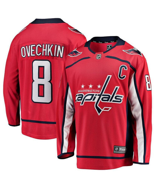 Men's Alexander Ovechkin Red Washington Capitals Breakaway Player Jersey