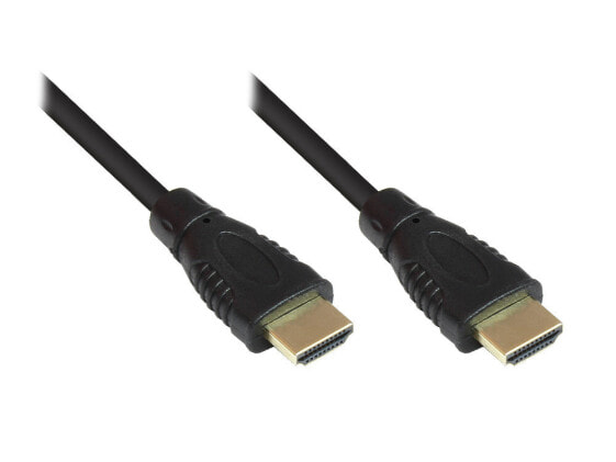 Good Connections 2m 2xHDMI - 2 m - HDMI Type A (Standard) - HDMI Type A (Standard) - 4096 x 2160 pixels - 3D - Black