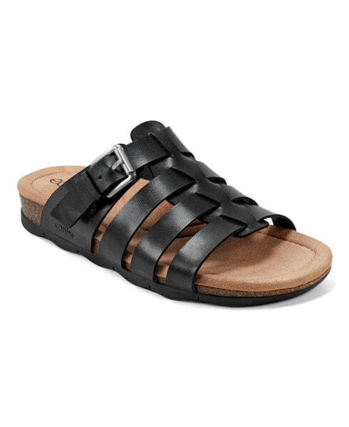 Women's Eresa Slip-On Strappy Flat Casual Sandals