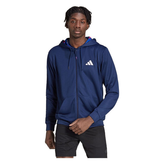 ADIDAS Tr-Es+ Bl full zip sweatshirt