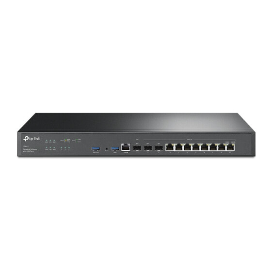 TP-LINK Omada VPN Router with 10G Ports - Ethernet WAN - Gigabit Ethernet - Black